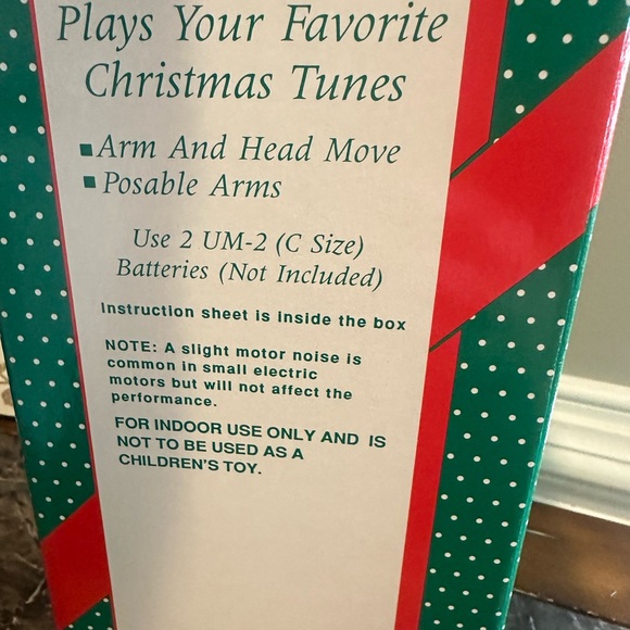 Vintage 16” Santa by Christmas Family plays your favorite Christmas tunes. - Picture 3 of 5